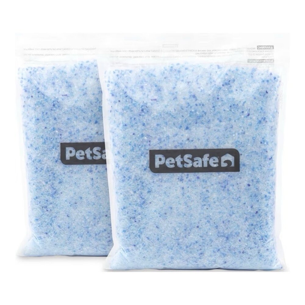 2~PetSafe ScoopFree Premium Crystal Cat Litter - Outperforms Clay Litter - Less